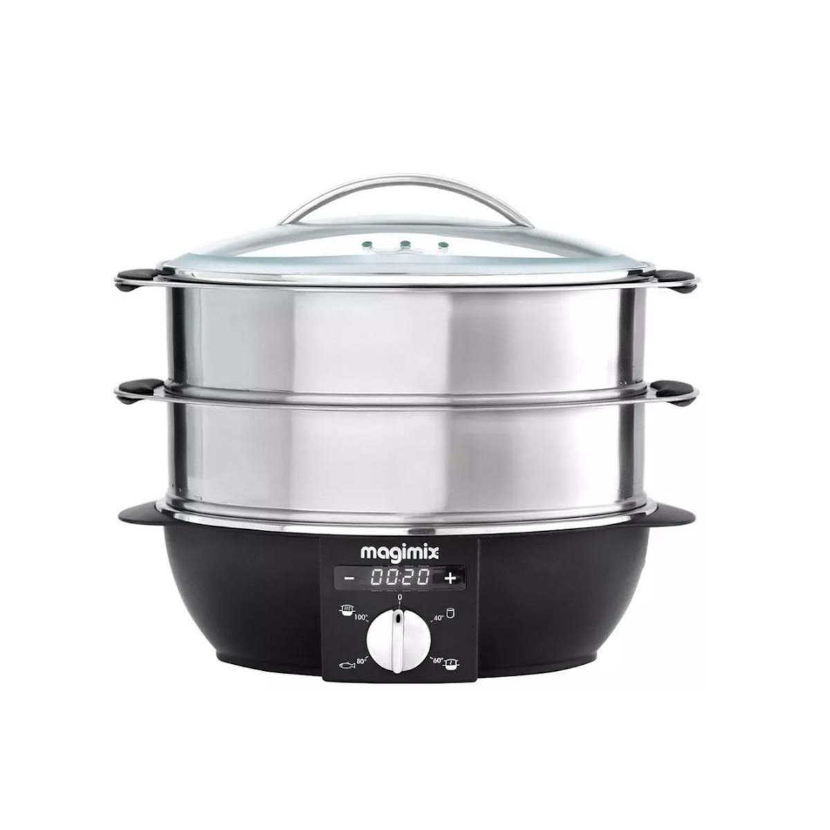 MAGIMIX Cuiseur vapeur 2 paniers 1900w - 11582