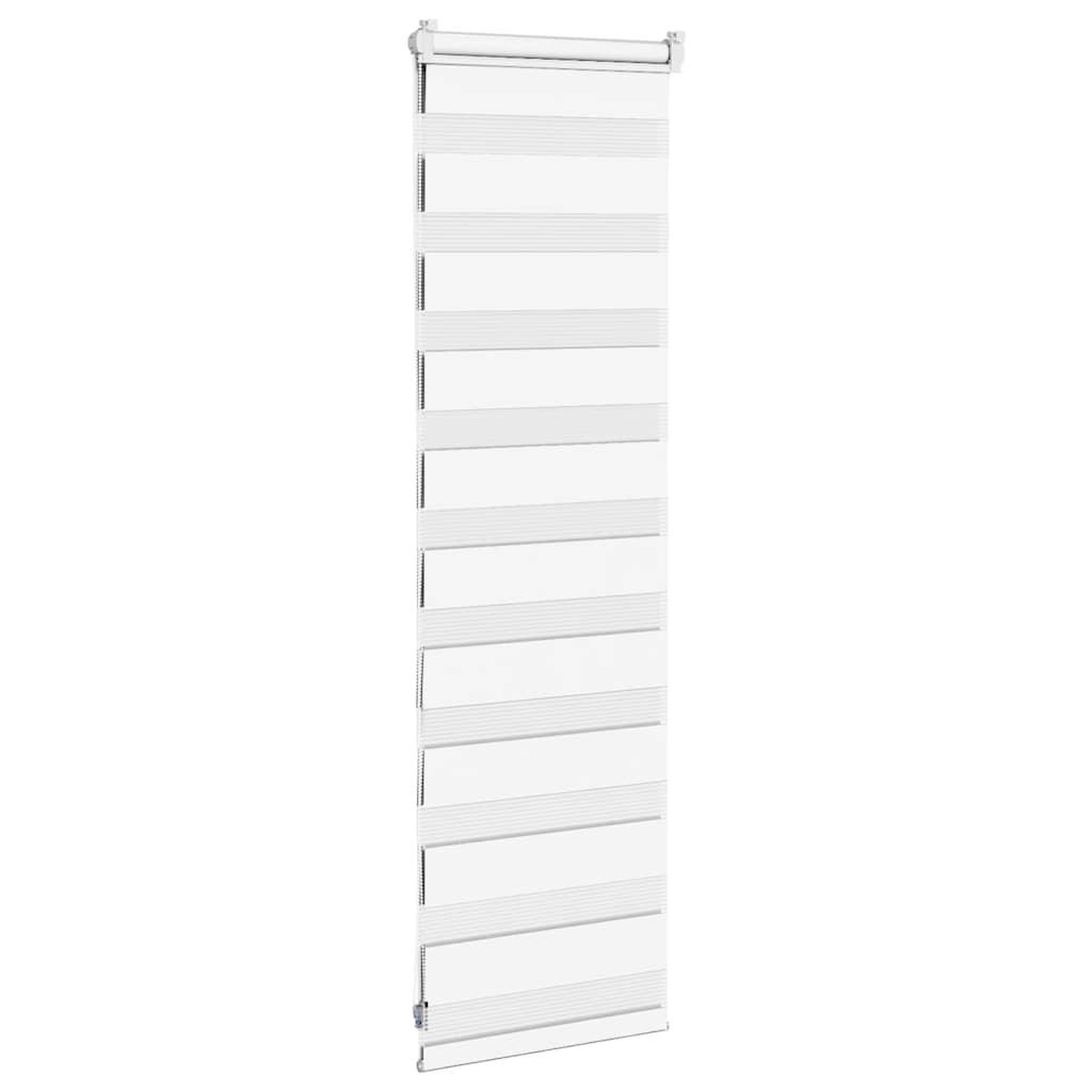 Voir la diapositive 4 : VIDAXL Store zebre blanc 45x100 cm largeur du tissu 40,9 cm polyester