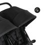 Voir la diapositive 8 : HAUCK Poussette double Uptown Duo Noir