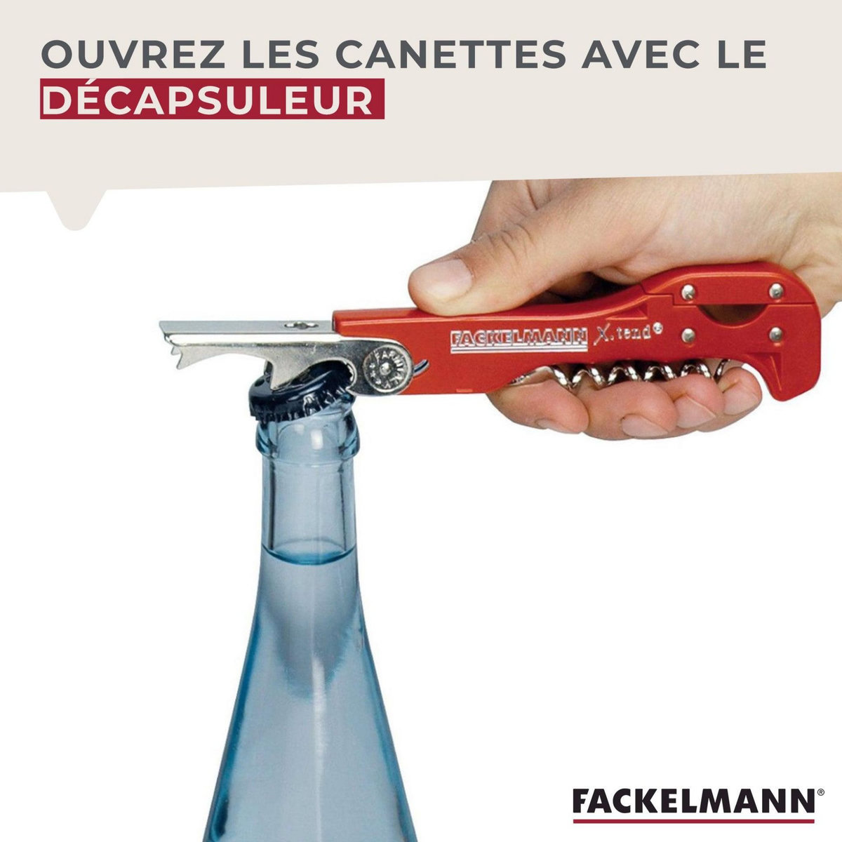 Fackelmann Tire-bouchon décapsuleur 13 cm Fackelmann Bar Concept