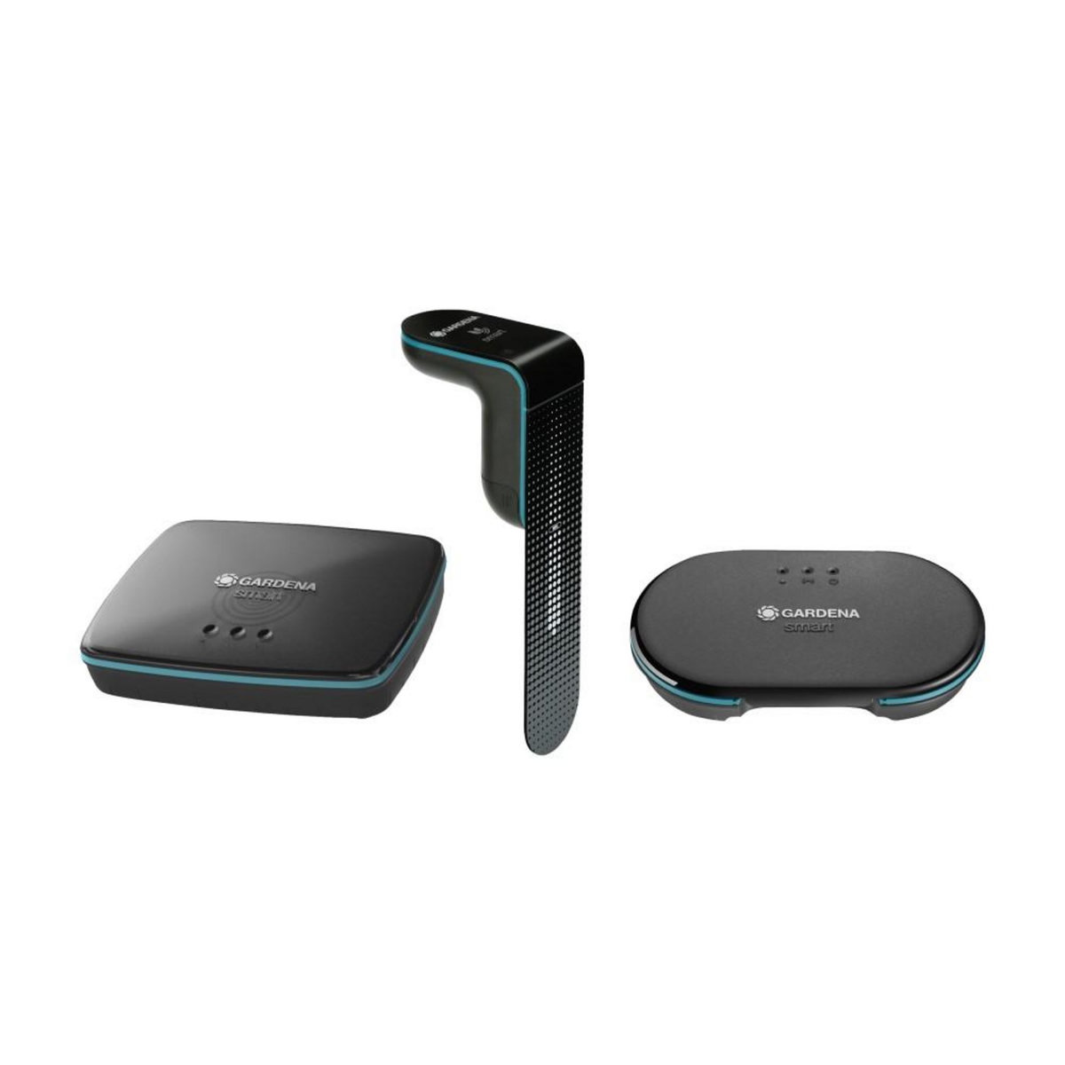 Gardena Kit smart Multi-Channel Irrigation Control + Sensor - jusqu'à six zones de jardin