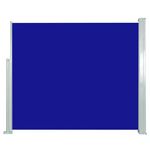 VIDAXL Auvent lateral retractable 120 x 300 cm Bleu