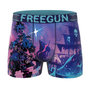 Voir la diapositive 3 : FREEGUN Lot de 3 boxers enfant Heroes