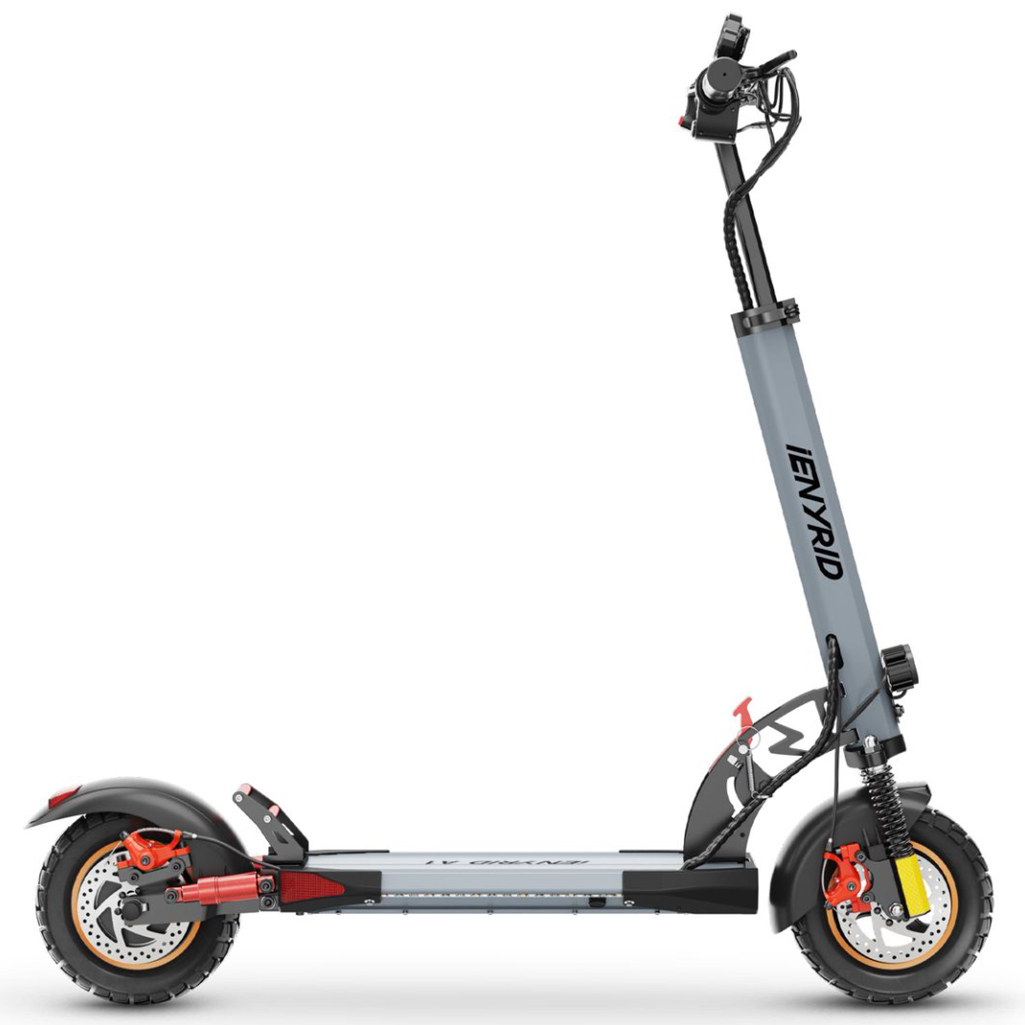 Voir la diapositive 2 : IENYRID Trottinette électrique pliable iENYRID A1, 800 W 48 V 12,5 Ah, 10 , gris
