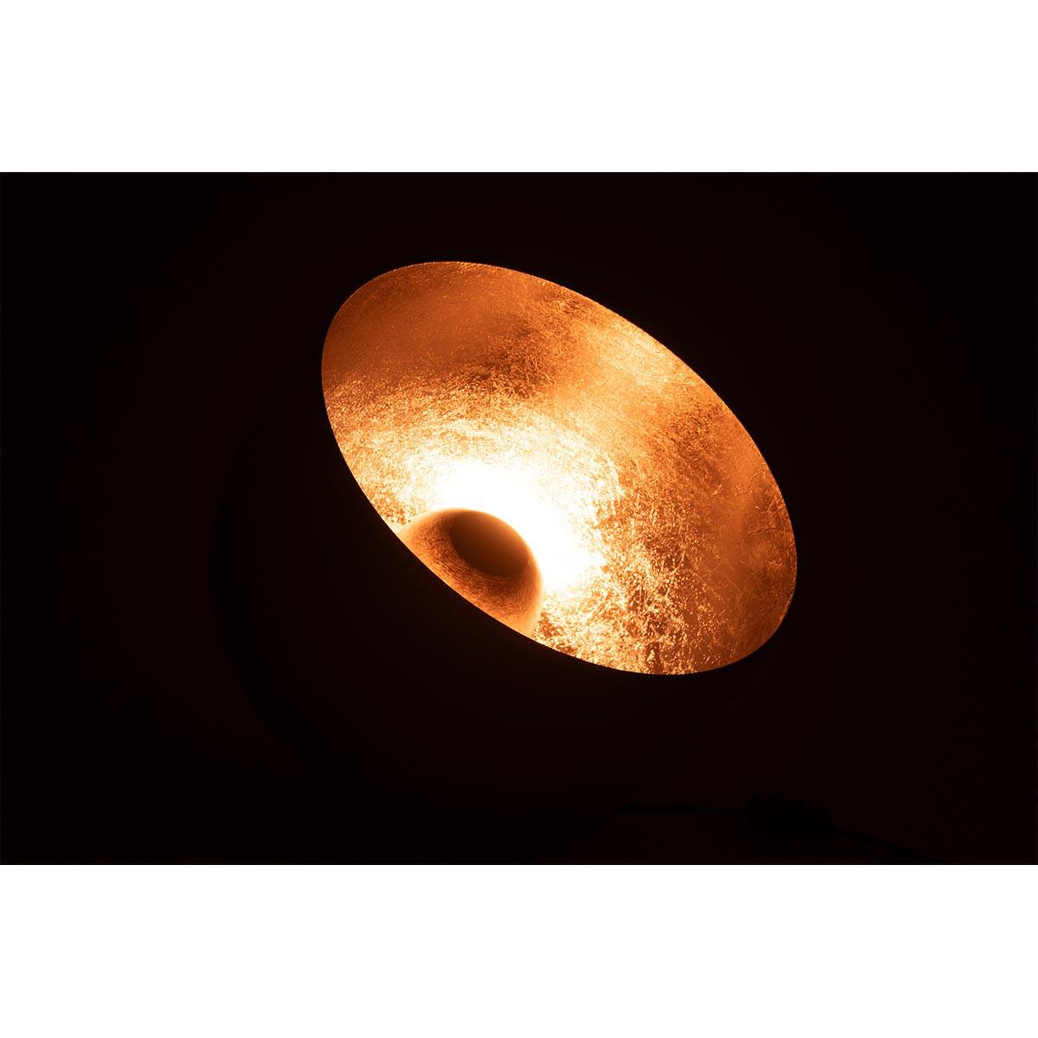 Voir la diapositive 4 : J-LINE Lampe à poser design  saloon  35cm or