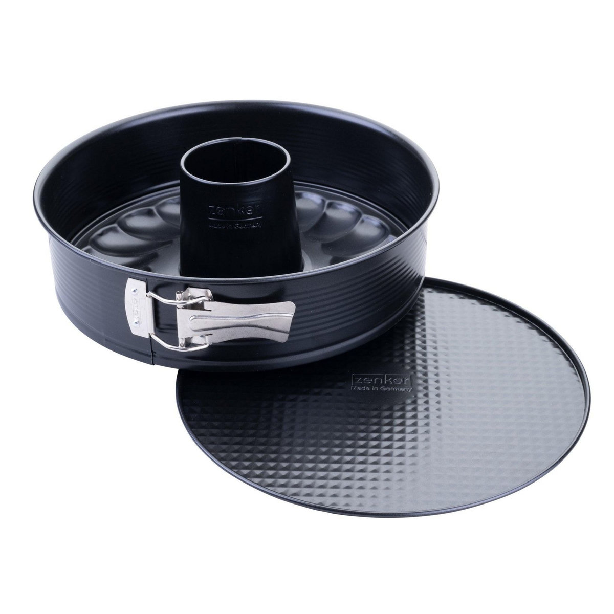 ZENKER Moule à manqué et à savarin double fond 26 cm Zenker PerfectBack+