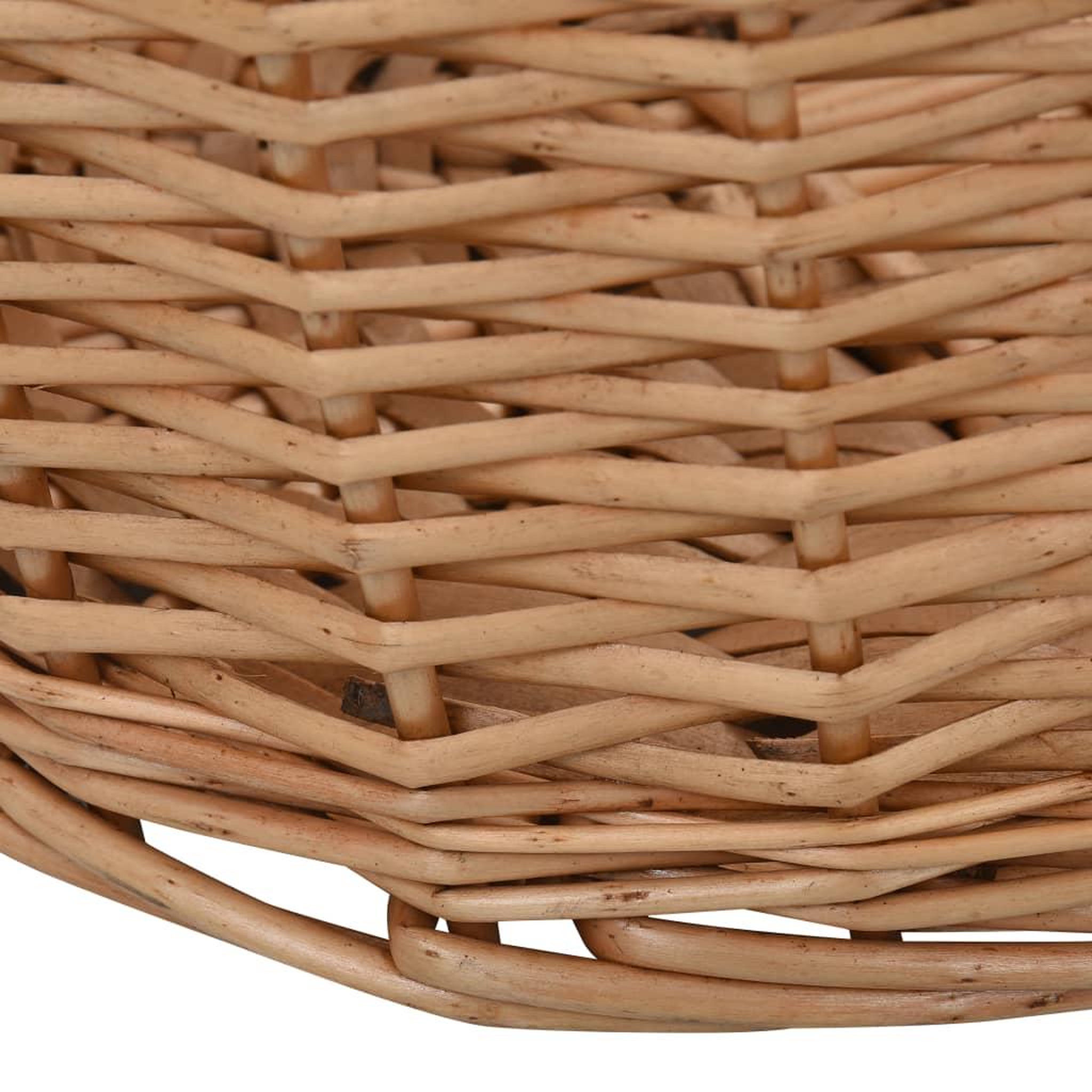 Voir la diapositive 4 : VIDAXL Panier a bois de chauffage poignees de transport 78x54x34 cm