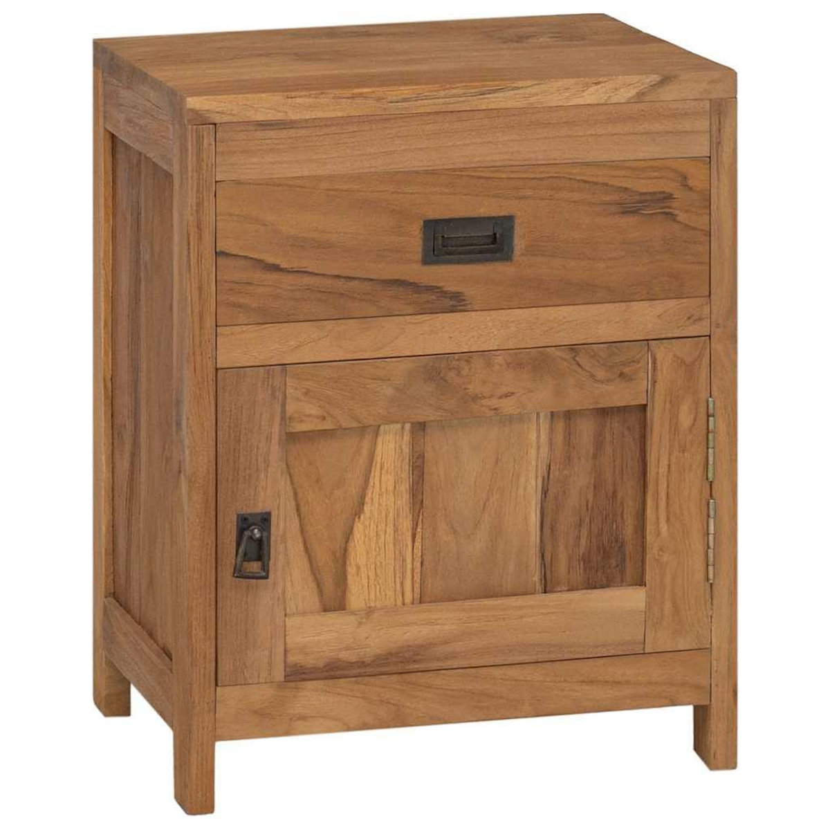 VIDAXL Table de chevet teck massif 40x30x50 cm