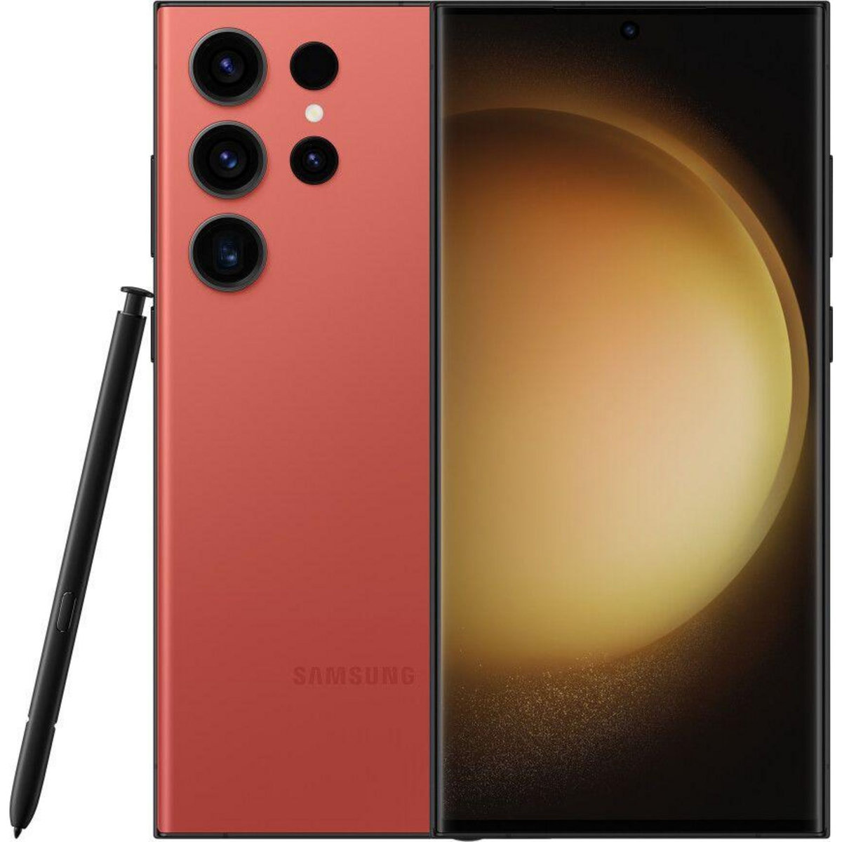 Samsung Galaxy S23 Ultra (Dual Sim) Reconditionné 256 Go - Grade A+ - Rouge