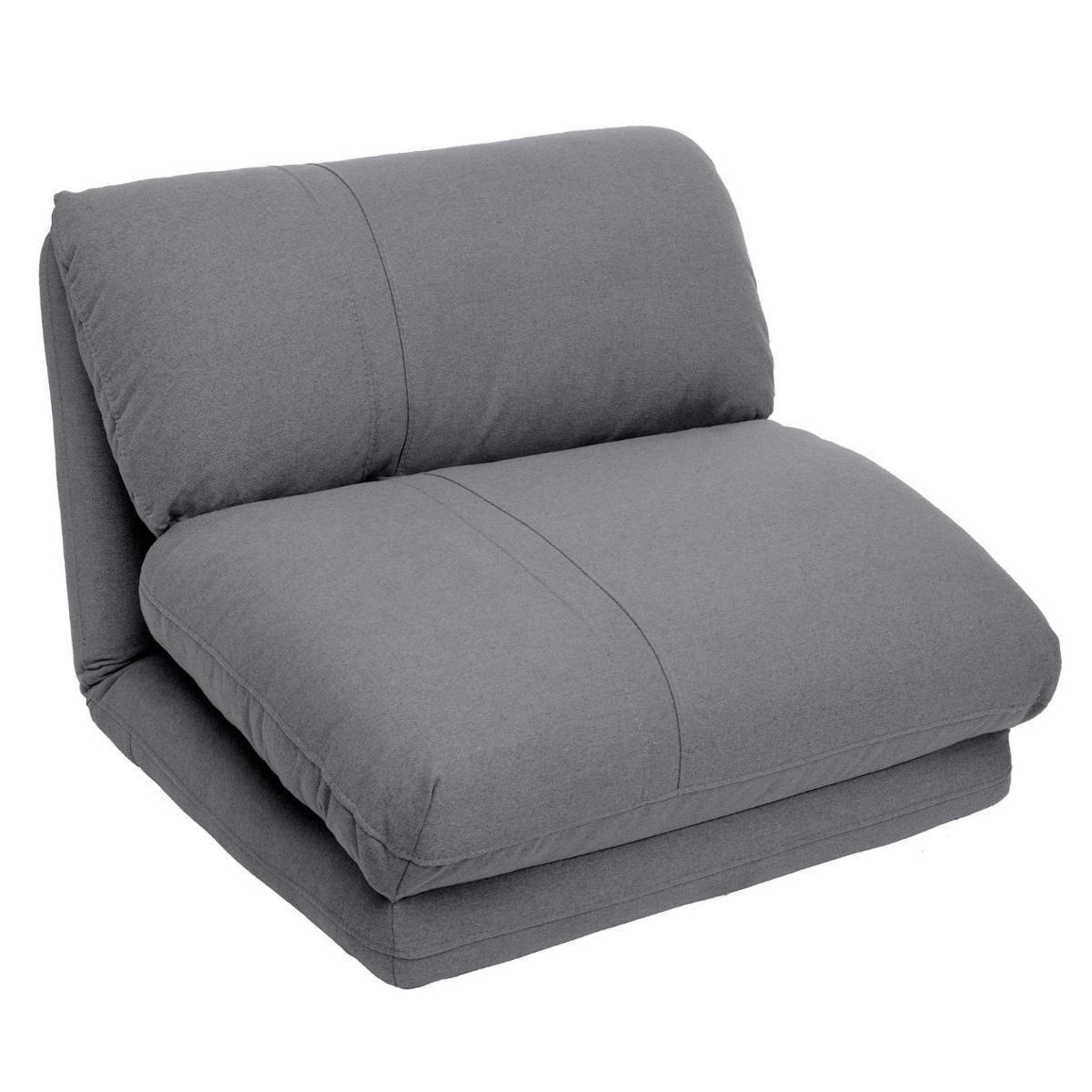 Voir la diapositive 1 : ATMOSPHERA Chauffeuse Convertible 1 Place  Marza  78cm Gris