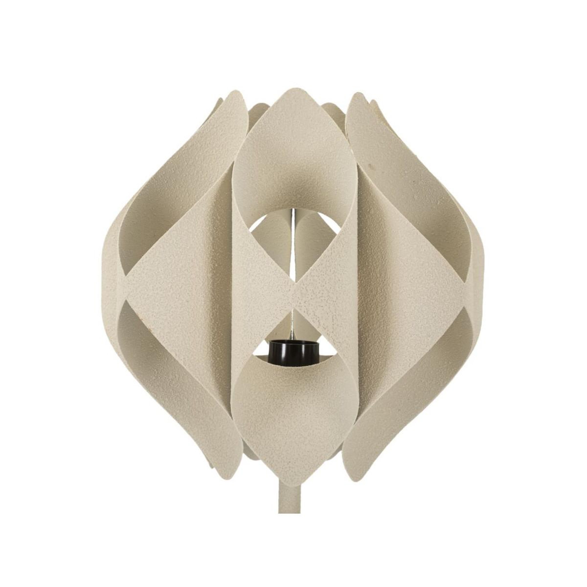 Voir la diapositive 2 : Paris Prix Lampe à poser design  space  57cm crème