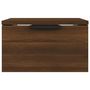 Voir la diapositive 3 : VIDAXL Table de chevet murale Chene marron 34x30x20 cm