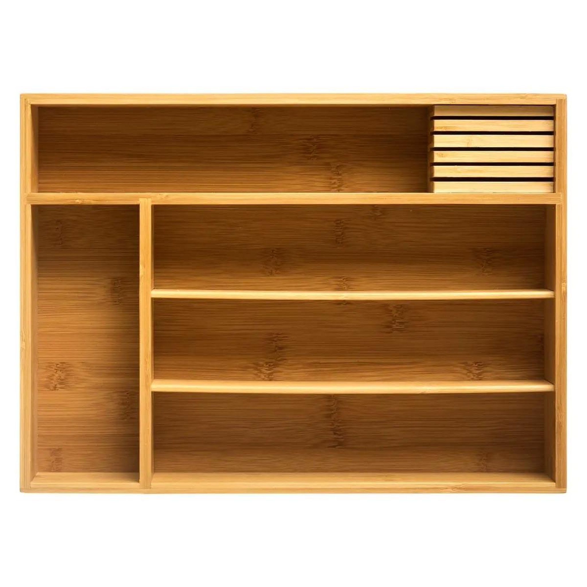 Voir la diapositive 2 : FIVE Range-couverts 5 compartiments  tidy smart  38cm naturel