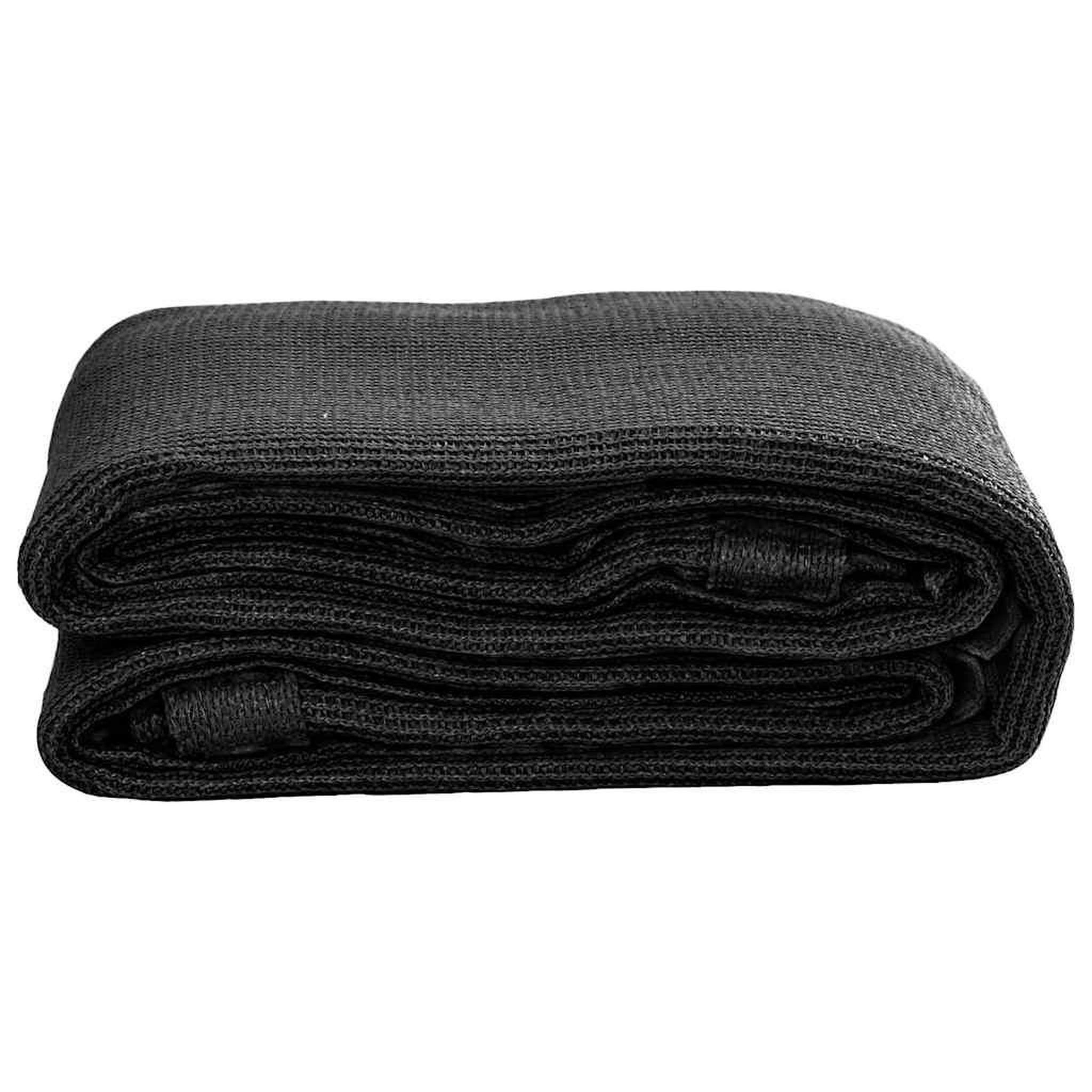 Voir la diapositive 3 : VIDAXL Tapis de tente 200x400 cm noir