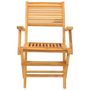 Voir la diapositive 4 : VIDAXL Chaises de jardin pliantes lot de 2 55x62x90cm bois massif teck