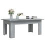 Voir la diapositive 4 : VIDAXL Table basse Sonoma gris 100x60x42 cm Bois d'ingenierie