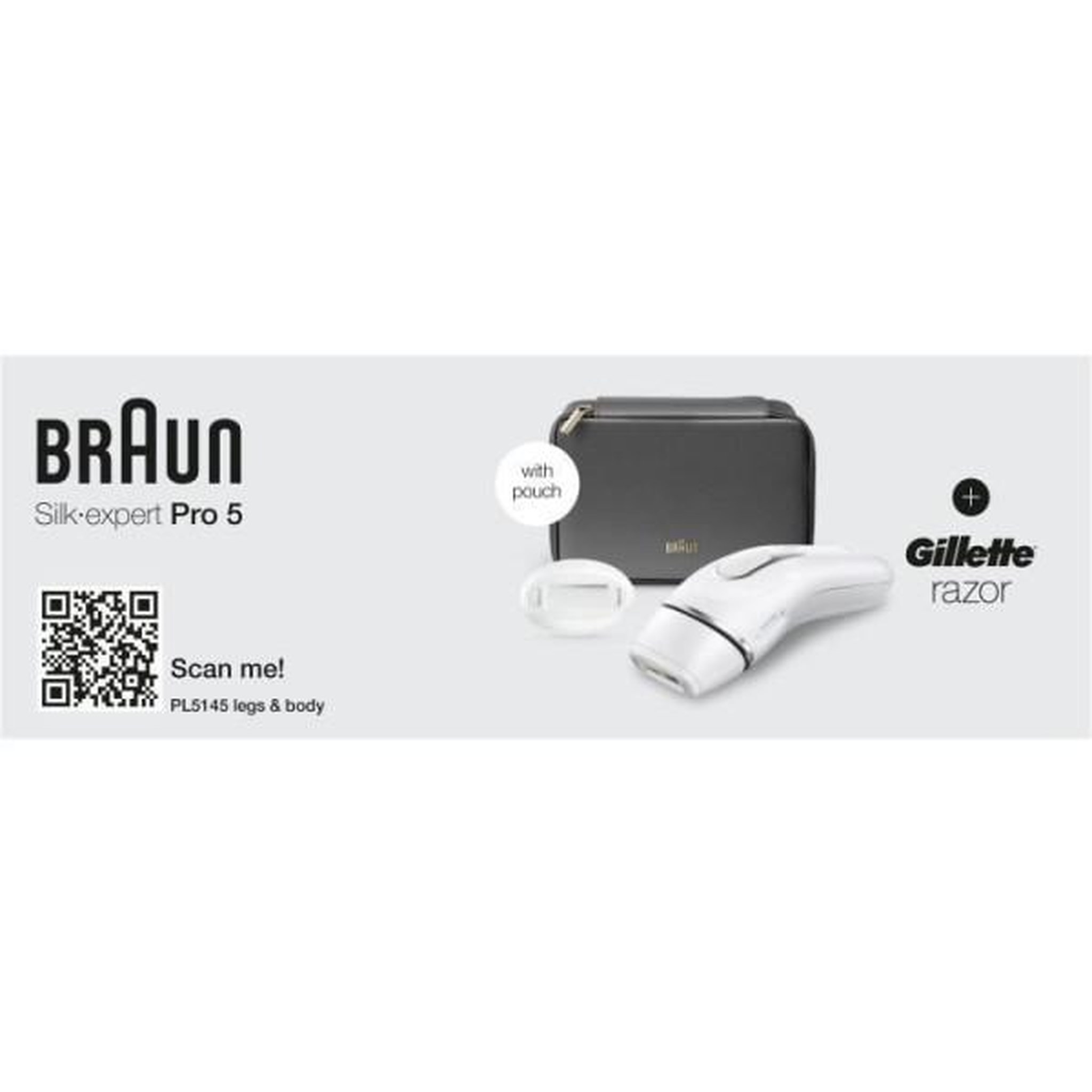 Voir la diapositive 4 : BRAUN Epilateur a lumiere pulsée - BRAUN - IPL PL5145 - Blanc, vert et noir