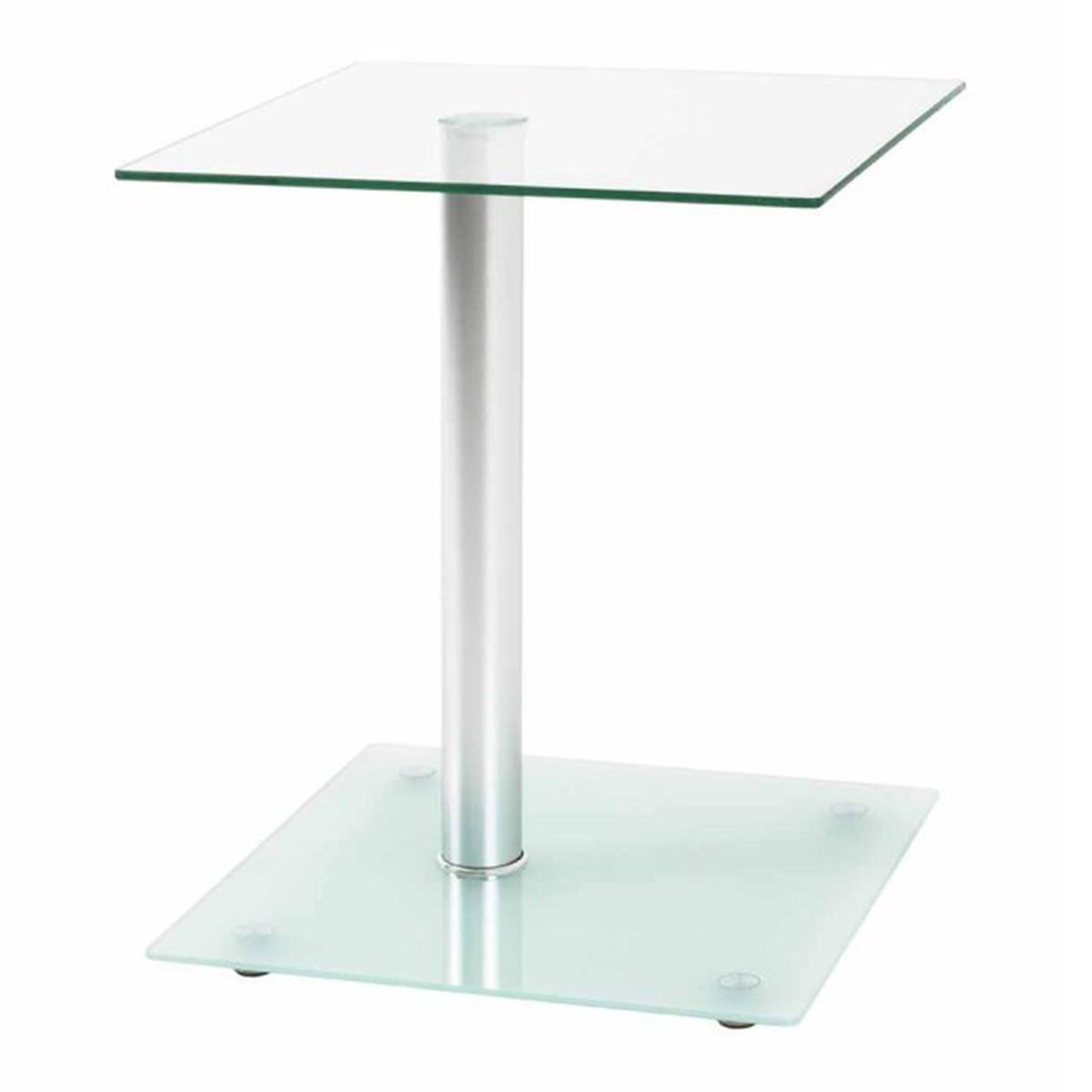 Paris Prix Table d'appoint en verre  nolan  52cm transparent