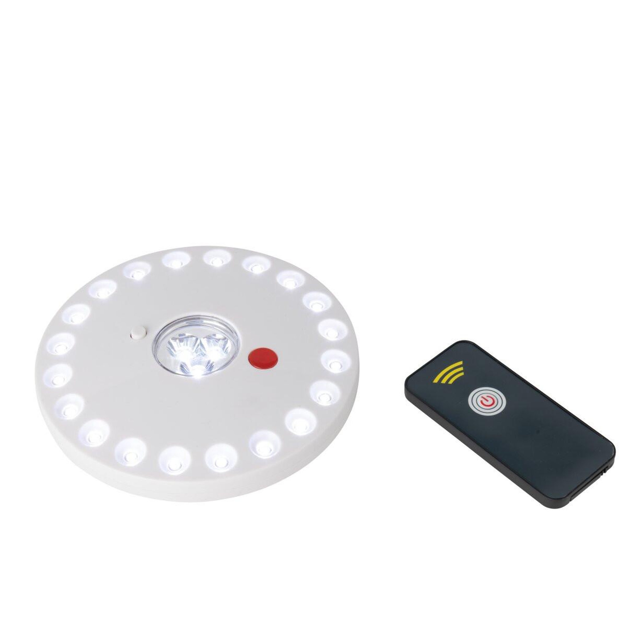 Voir la diapositive 3 : J-LINE Plafonnier led rond  wanda  13cm blanc