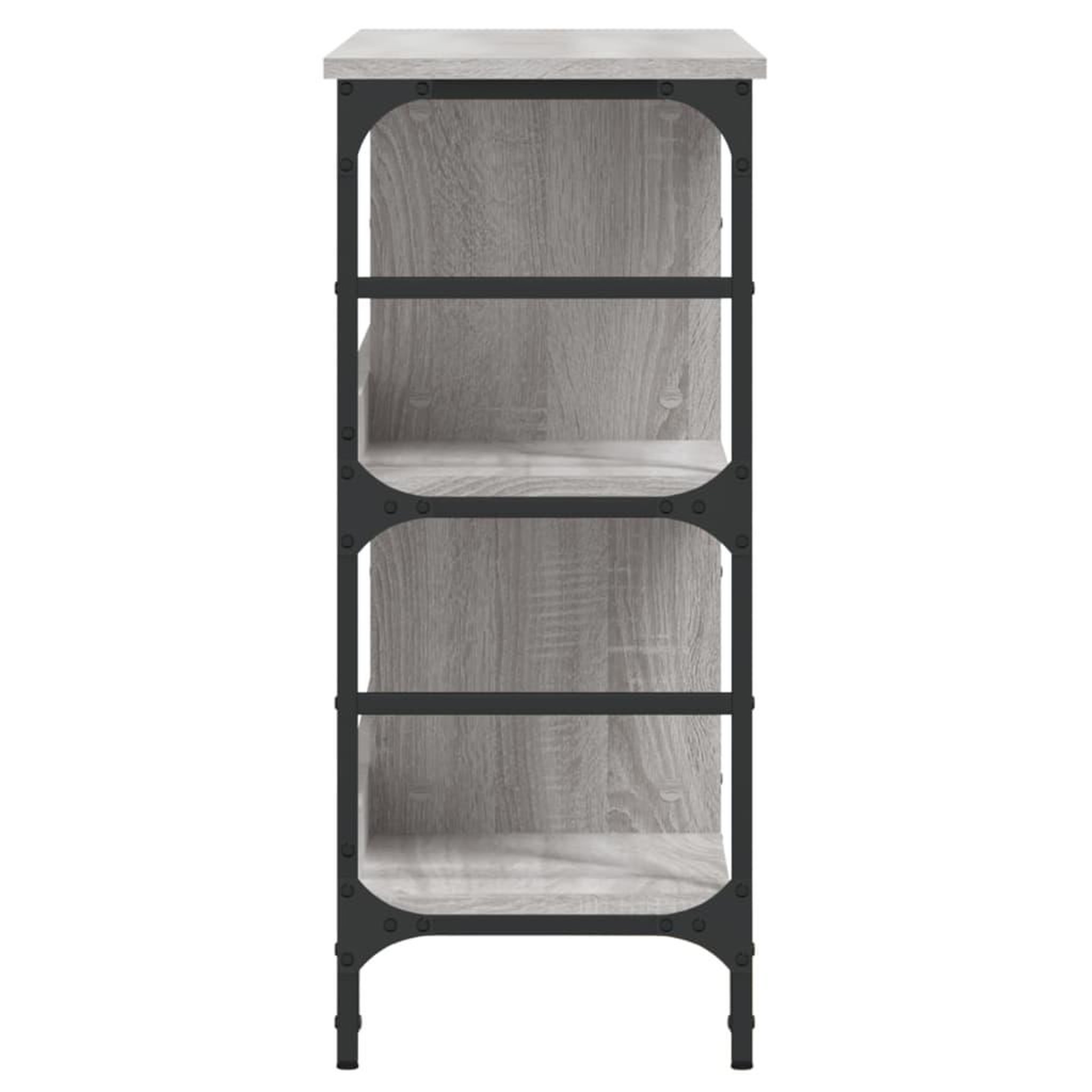 Voir la diapositive 5 : VIDAXL Buffet sonoma gris 102x32x73,5 cm bois d'ingenierie