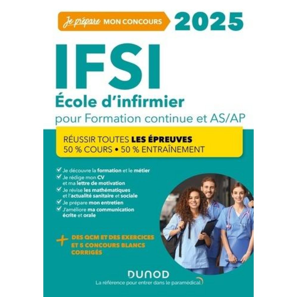 IFSI ECOLE D'INFIRMIER POUR FORMATION CONTINUE ET AS/AP. EDITION 2025, Donno Fabrice de
