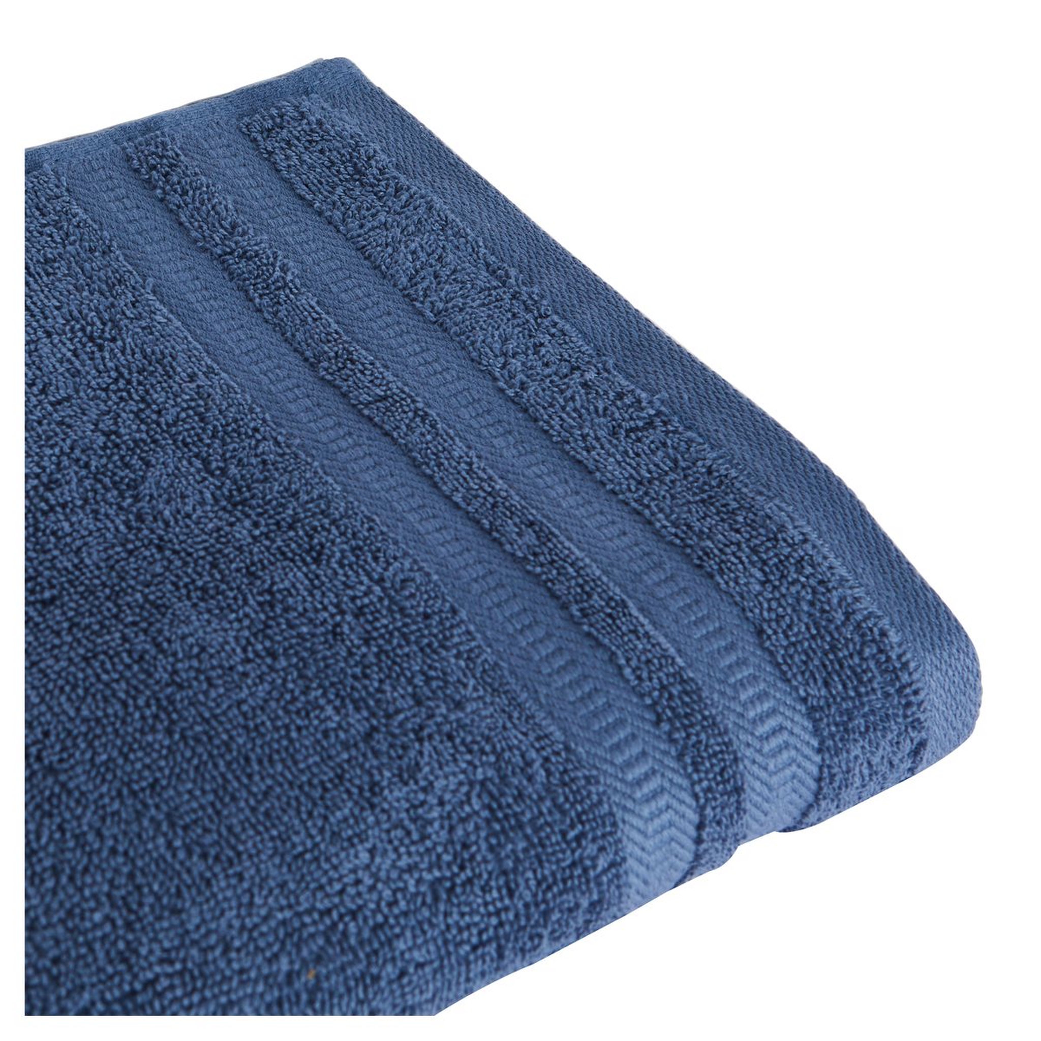 Voir la diapositive 2 : ACTUEL Serviette invité unie en coton 450 g/m²