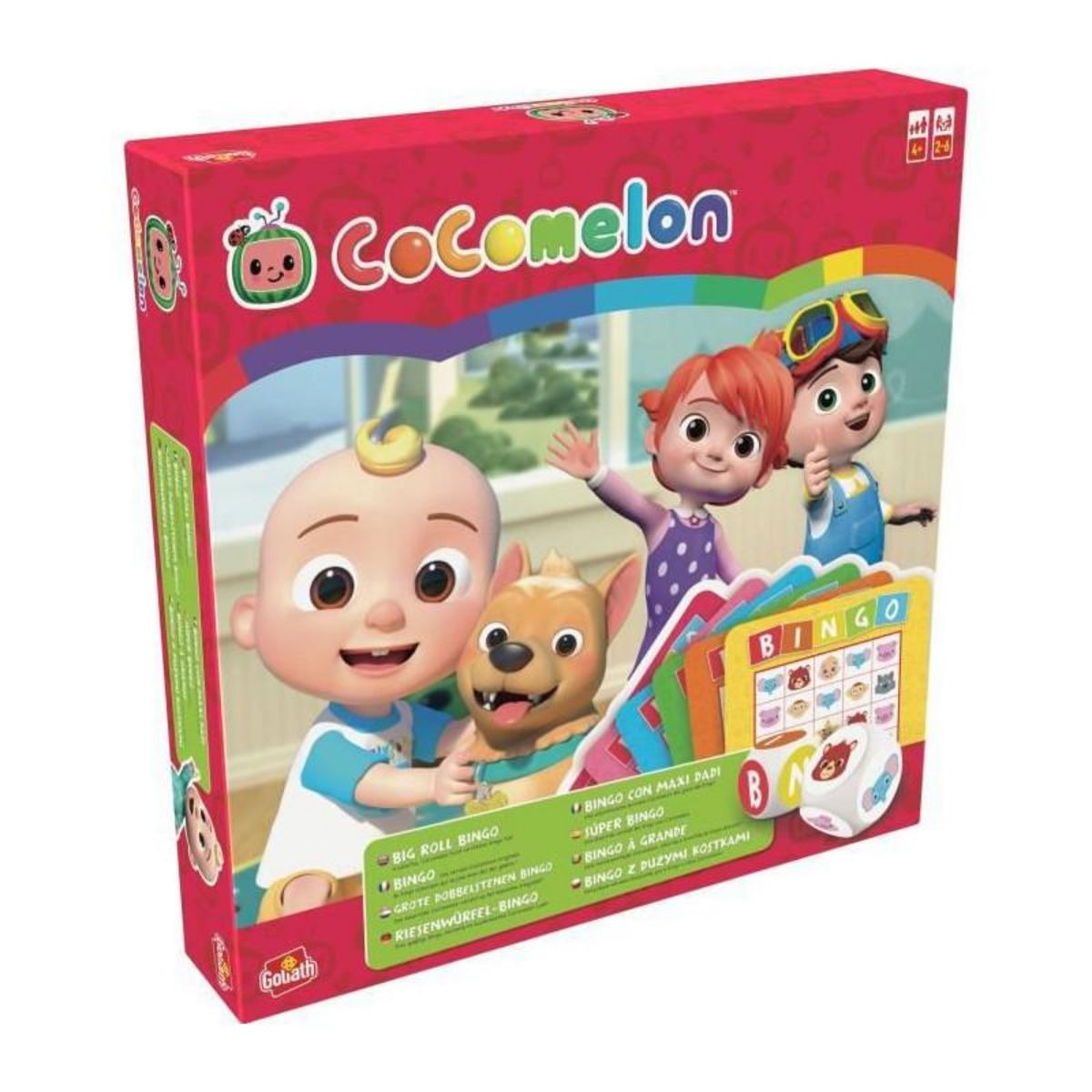 GOLIATH Bingo a gros dés Cocomelon