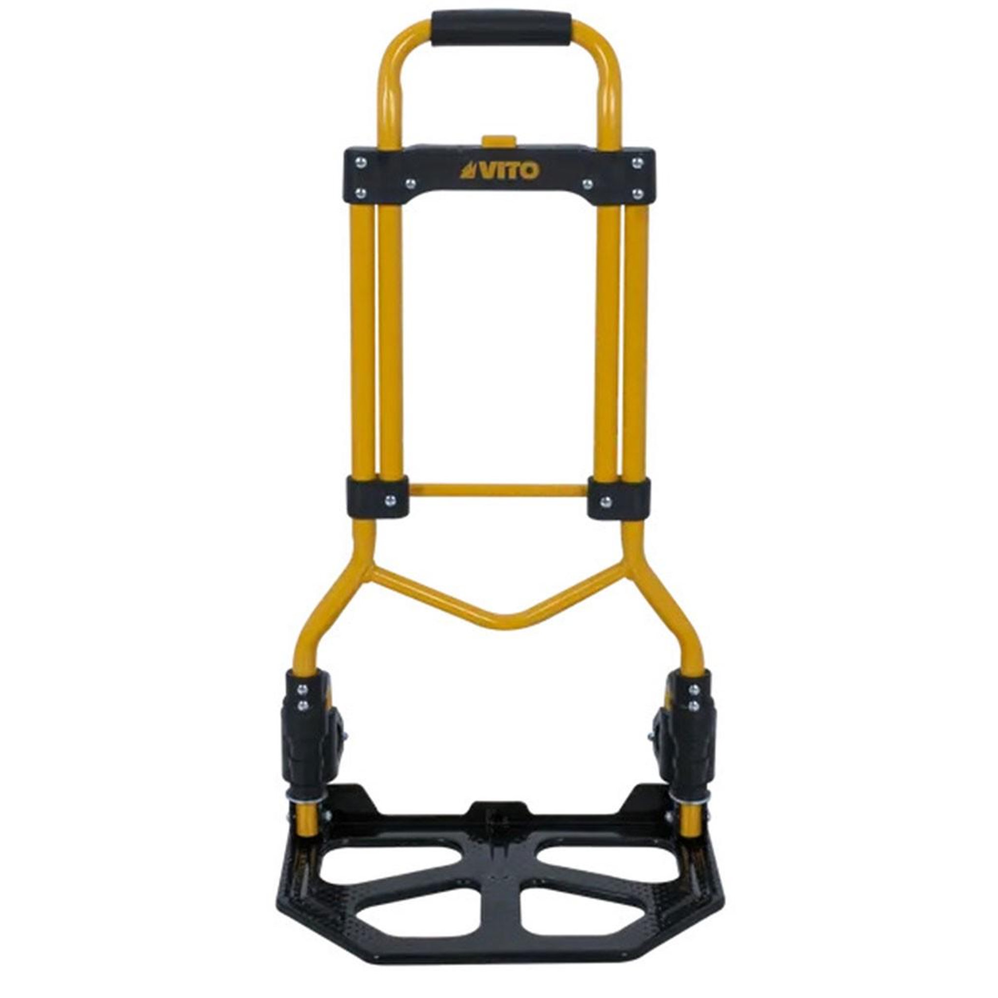 Voir la diapositive 2 : VITO Chariot à roues Diable pliable Charge 80kg Mat réglable VITO