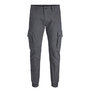 Voir la diapositive 1 : Jack & Jones Pantalon Cargo Gris Homme Jack & Jones Warner 12167596
