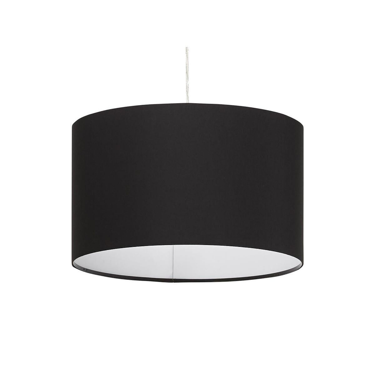 Paris Prix Lampe Suspension avec Abat-Jour  Fidelio  50cm Noir