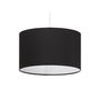 Voir la diapositive 2 : Paris Prix Lampe Suspension avec Abat-Jour  Fidelio  50cm Noir