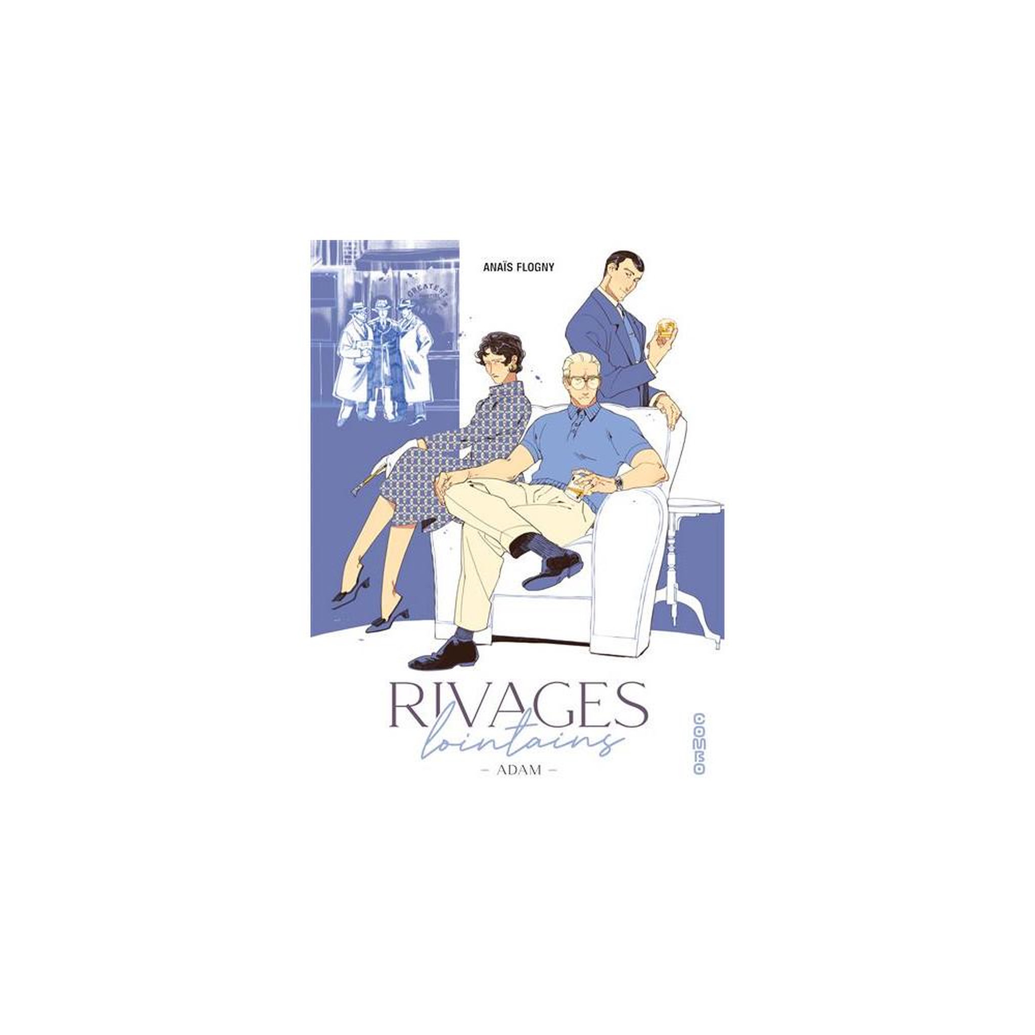 Rivages lointains préquel : adam, bd cartonnée, 240 pages, illustrations couleur