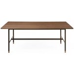 Paris Prix Table de Repas Design  Jugend  200cm Noyer