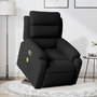 Voir la diapositive 1 : VIDAXL Fauteuil de massage inclinable Noir Velours