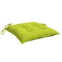 Voir la diapositive 5 : VIDAXL Coussins de palette lot de 4 vert brillant 50x50x7 cm