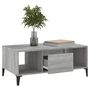 Voir la diapositive 4 : VIDAXL Table basse Sonoma gris 90x50x36,5 cm Bois d'ingenierie