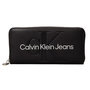 Voir la diapositive 1 : CALVIN KLEIN JEANS Portefeuille  Femme Calvin Klein Jeans Sculpted Zip Around