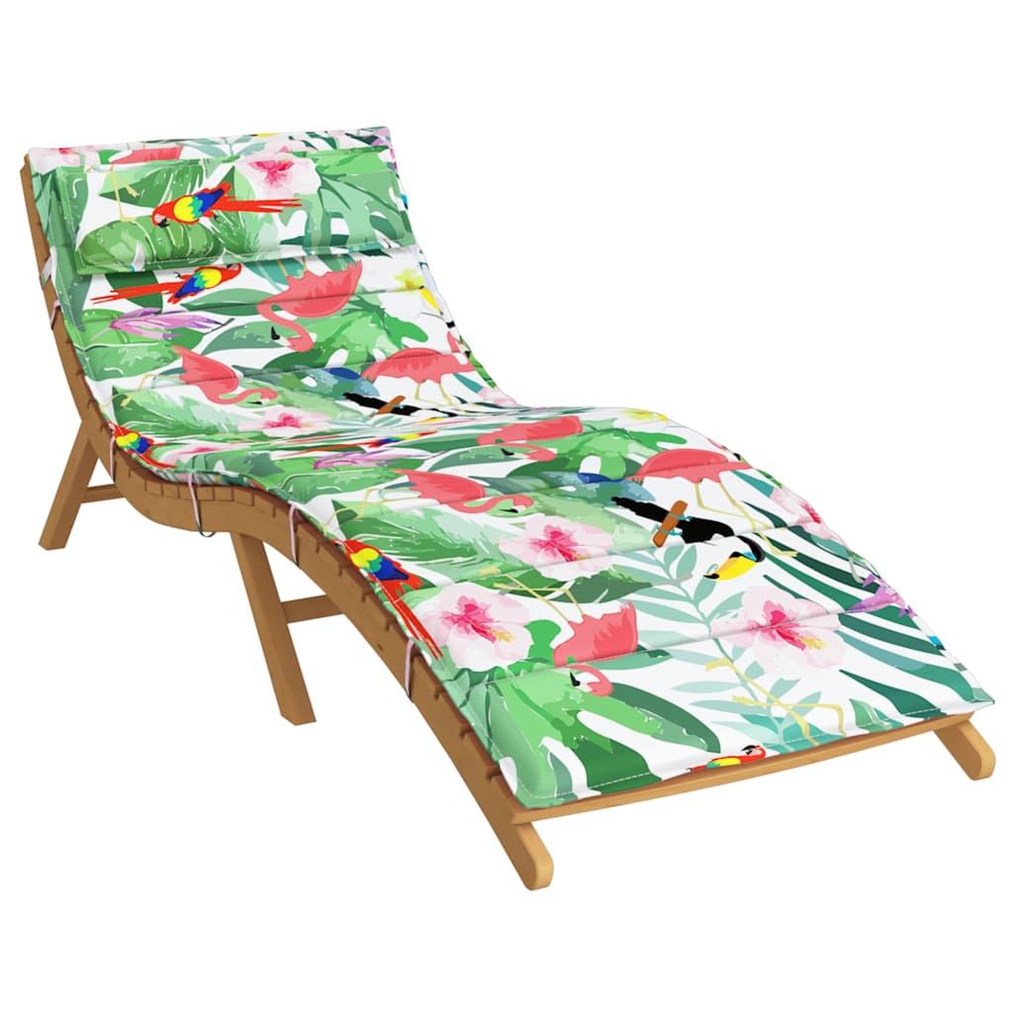 Voir la diapositive 3 : VIDAXL Coussin de chaise longue multicolore 180x60x3 cm tissu oxford