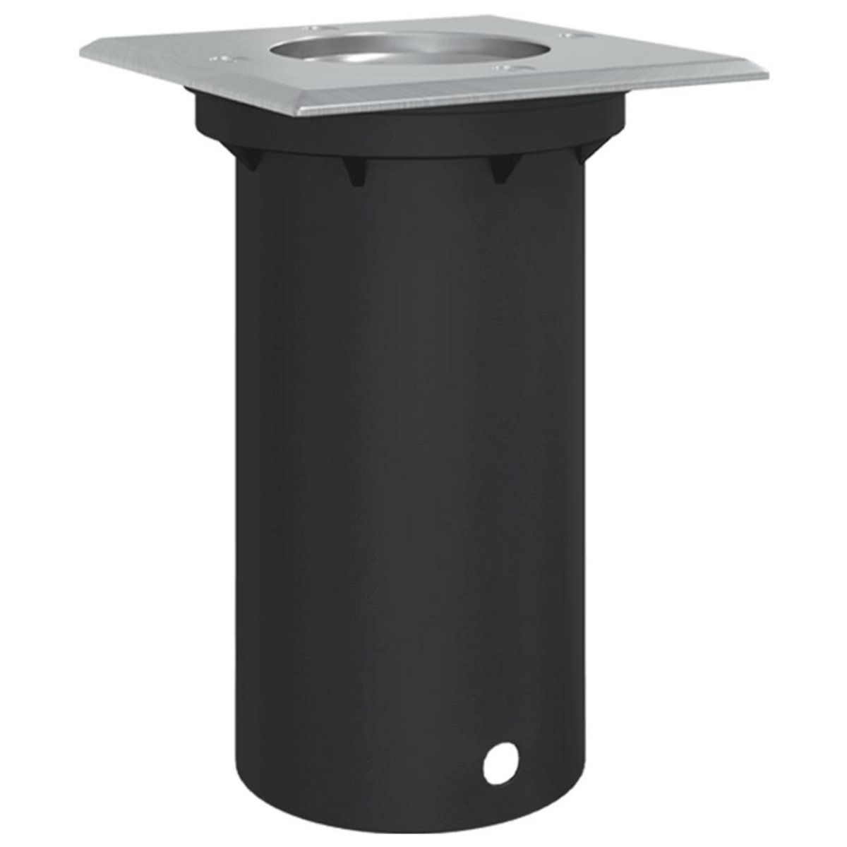VIDAXL Lampes au sol d'exterieur carree aluminium moule sous pression