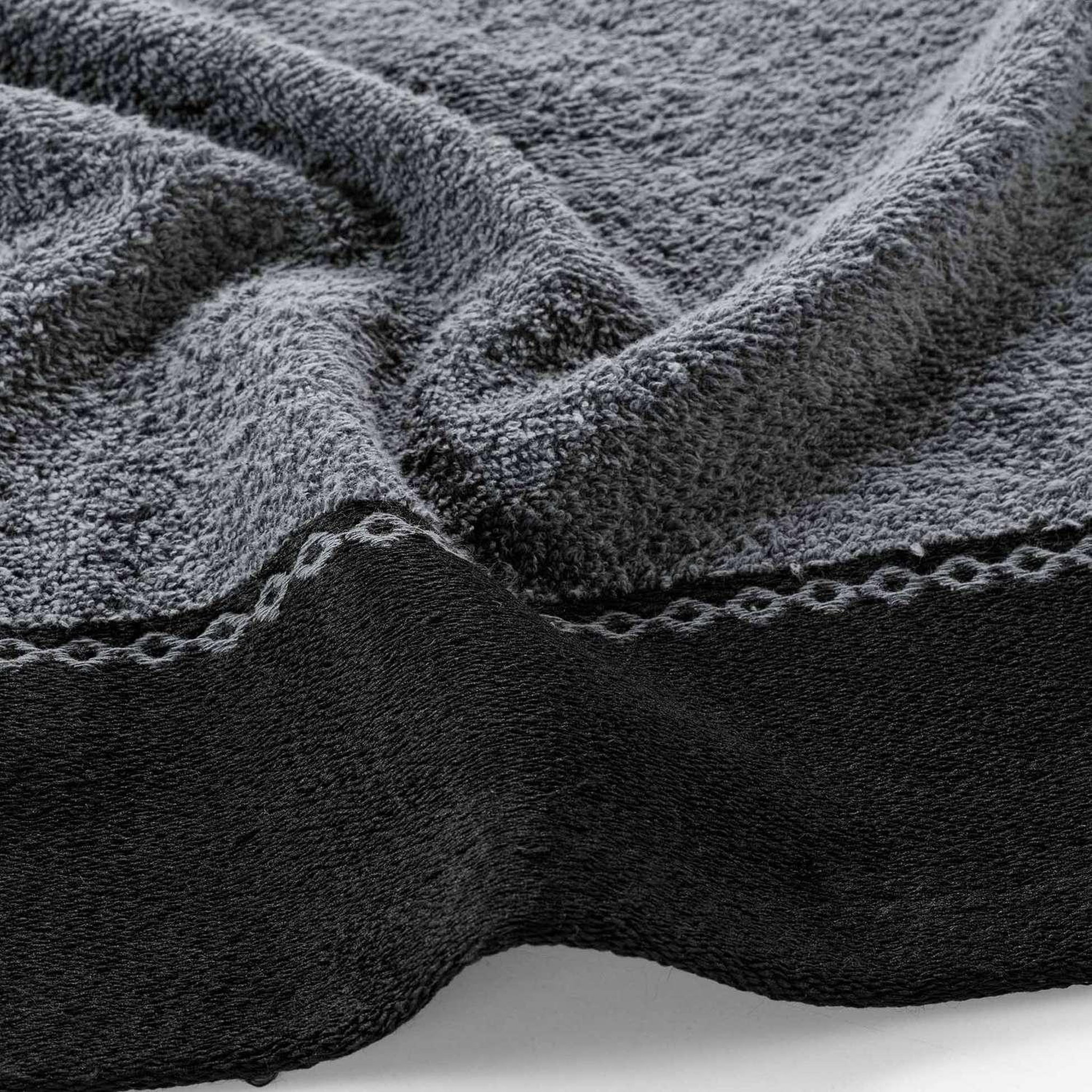 Voir la diapositive 2 : Douceur d'Intérieur Serviette de toilette SARASO - Eponge jacquard