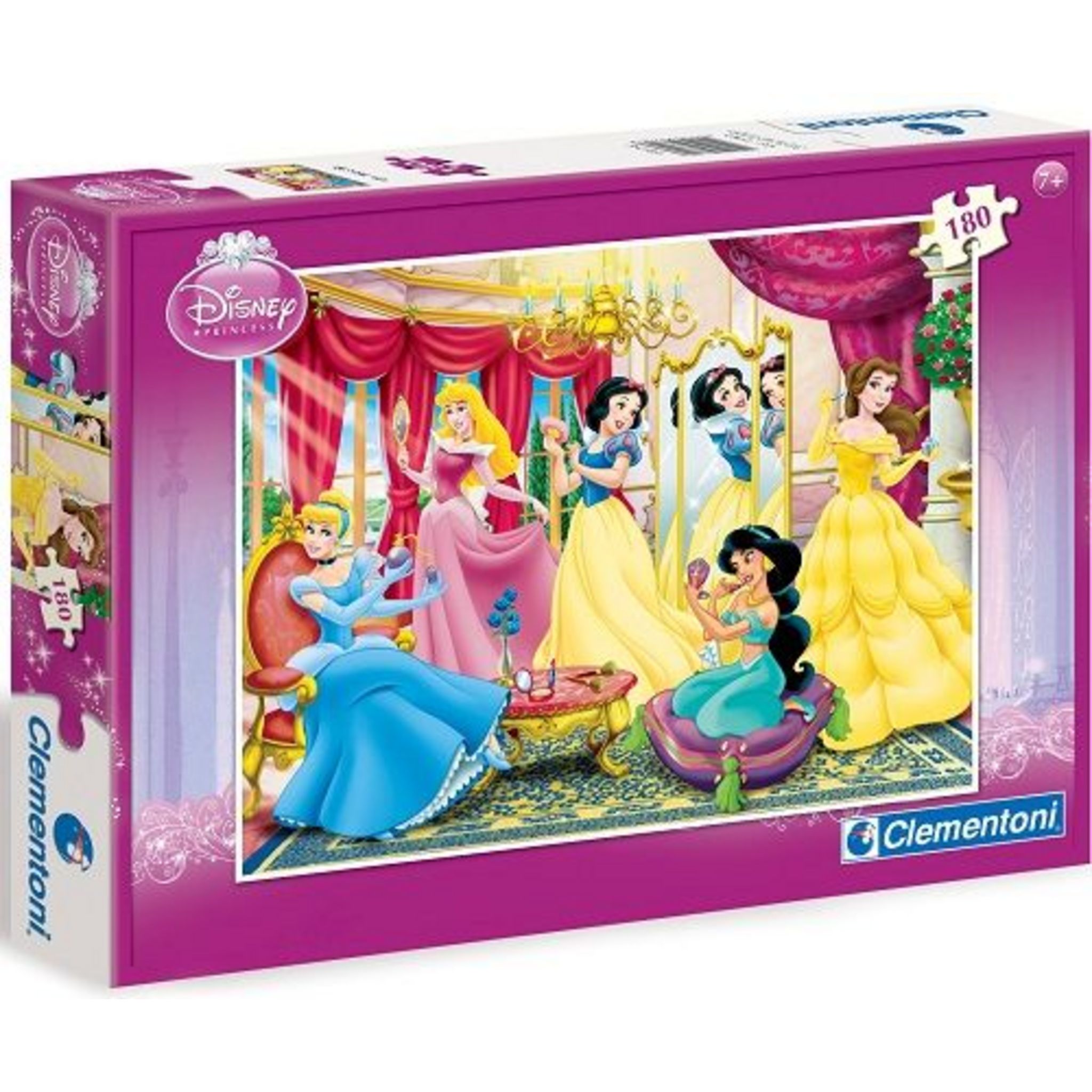 CLEMENTONI Puzzle 180 pièces Disney Princesses pas cher - Auchan.fr