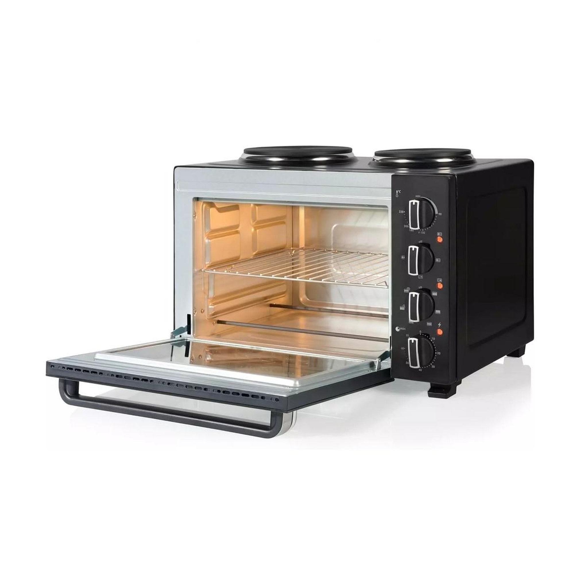 Voir la diapositive 3 : TRISTAR Four grill 35l 3200w avec plaques électriques - OV-3670