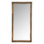 Voir la diapositive 1 : Paris Prix Miroir Mural en Bois  Evasion  176cm Marron