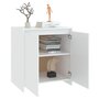 Voir la diapositive 5 : VIDAXL Buffet Blanc 70x41x75 cm Bois d ingénierie