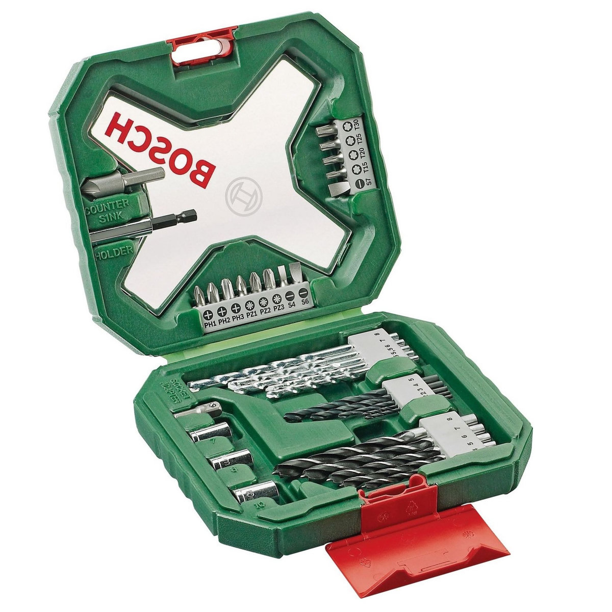 BOSCH Coffret X-Line Classic - 34 pièces pour perçage et vissage