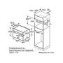 Voir la diapositive 6 : BOSCH Four intégrable 47l 60cm a+ pyrolyse noir - CBG7741B1