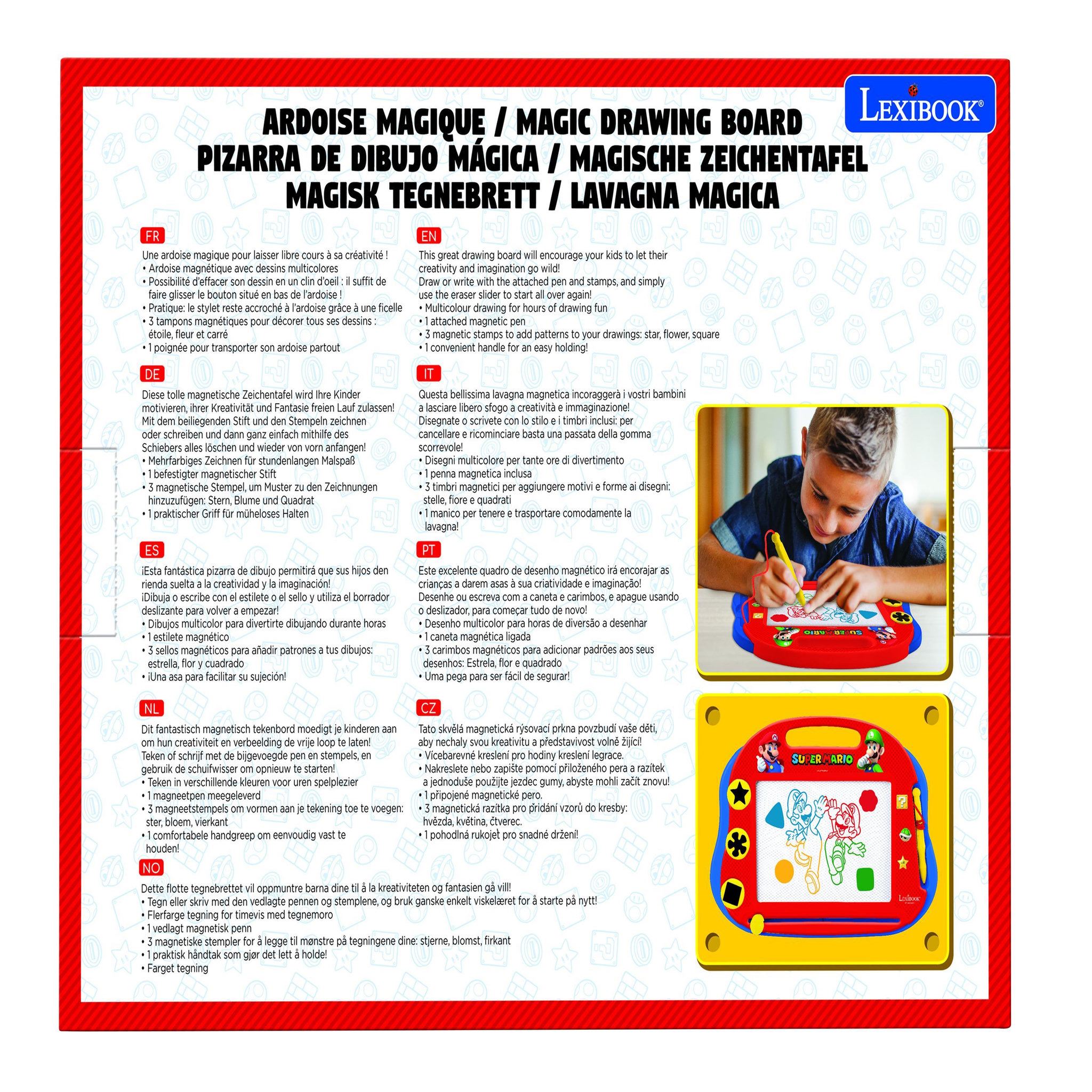 Voir la diapositive 5 : Lexibook Ardoise magique Super Mario