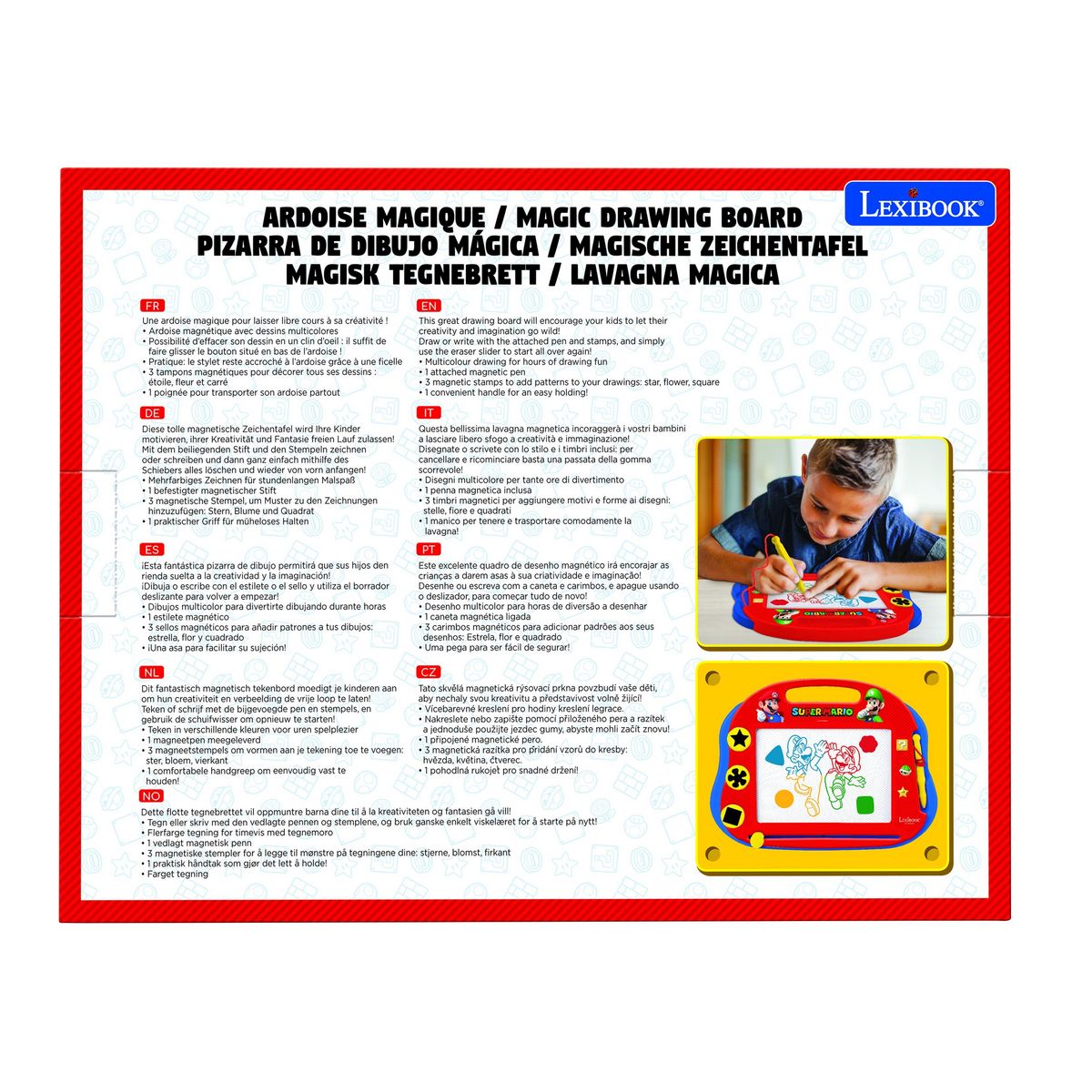 Lexibook Ardoise magique Super Mario