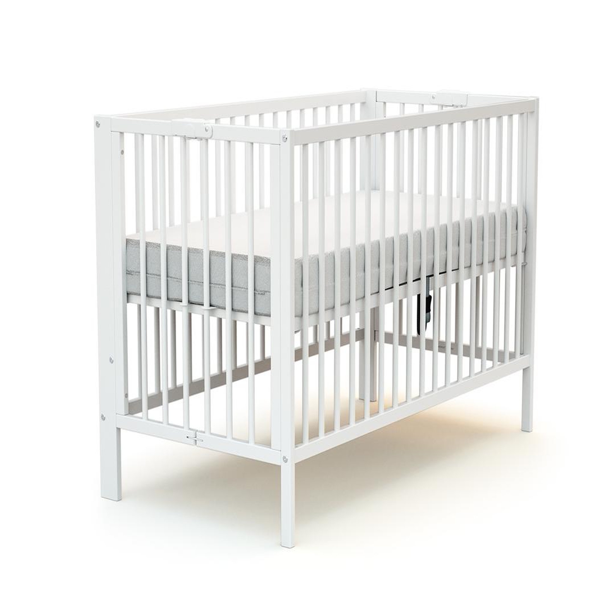 Voir la diapositive 3 : AT4 Lit bébé pliant ESSENTIEL en bois