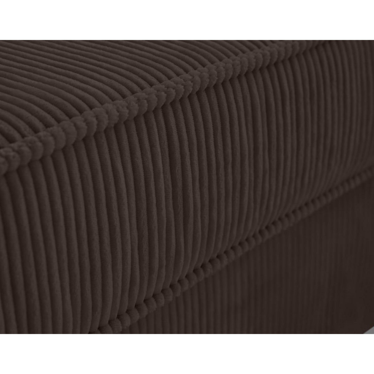 LISA DESIGN Jake - canapé déhoussable d'angle droit 5 places en velours côtelé